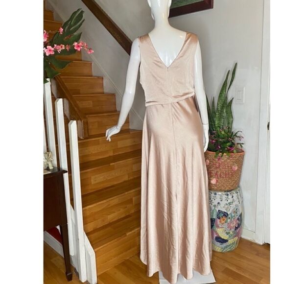 BHLDN Espen Satin Maxi Dress - Picture 5 of 8
